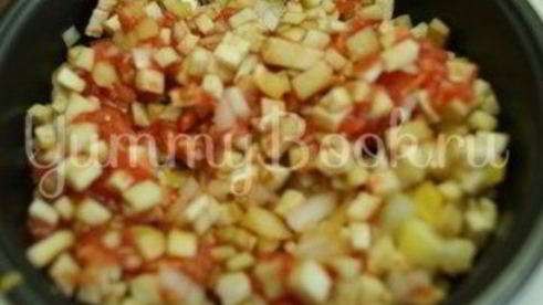 баклажанная икра в мультиварке