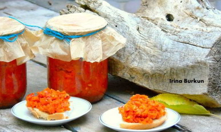 Рецепт фруктово-овощной икра