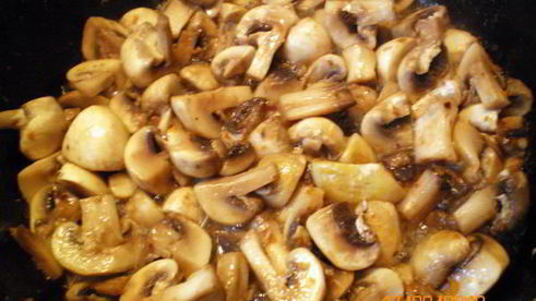 грибная икра с болгарским перцем