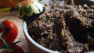 Икра из сухих грибов