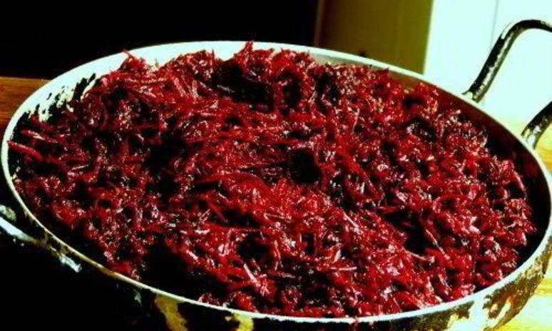 Рецепт икры из свеклы с томатной пастой