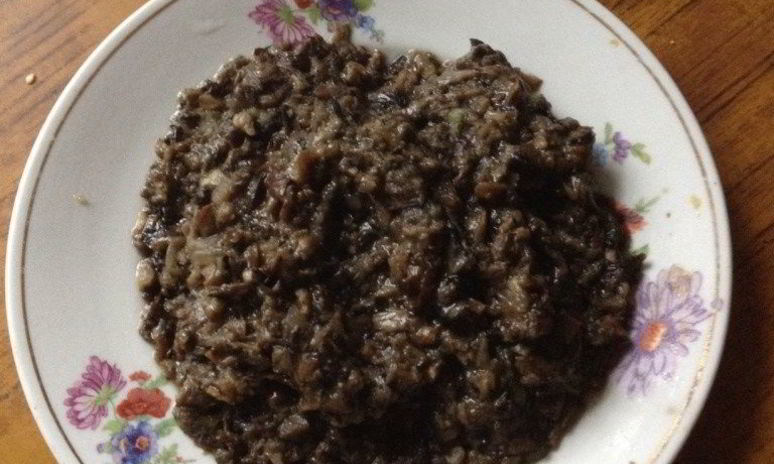 Рецепт икры из свежих лесных грибов