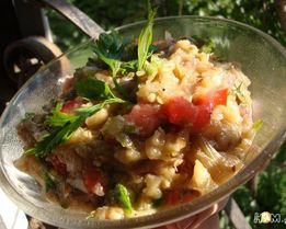 Икра из сырых баклажан