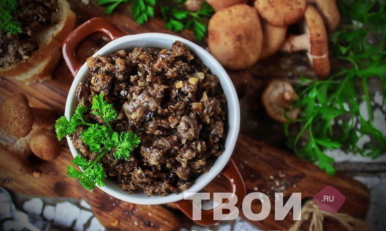 Рецепт икры с опятами