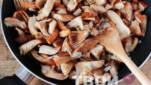 икра с опятами