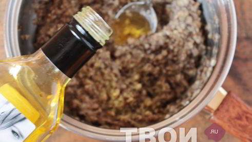 икра с опятами