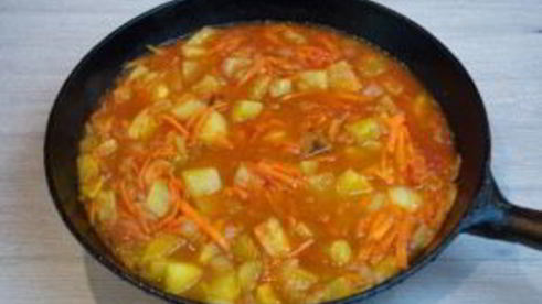 кабачковая икра из обжаренных кабачков