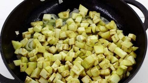 кабачково-баклажанная икра на зиму