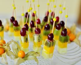 Канапе из фруктов