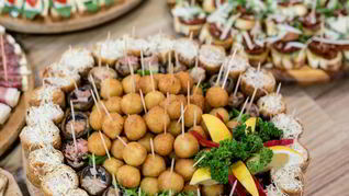 Канапе с селедкой