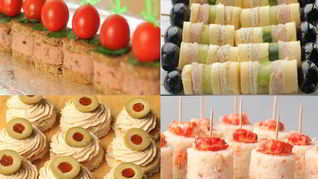 Простые канапе