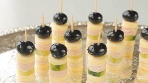 простые канапе