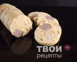 Колбаса куриная домашняя с печенью