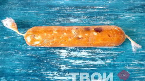 колбаса куриная домашняя с печенью