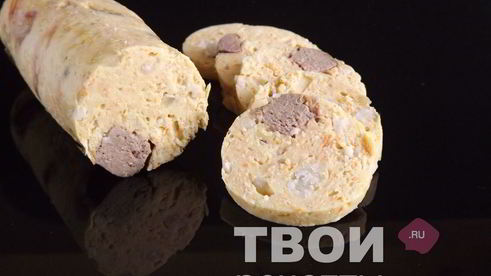 колбаса куриная домашняя с печенью