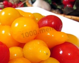 Маринованные помидоры с чесноком и сахаром