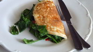 Белковый омлет