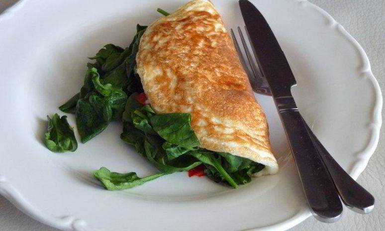 Рецепт белкового омлета