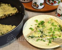 Диетический омлет в духовке