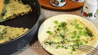 Диетический омлет в духовке