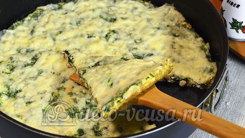 диетический омлет в духовке