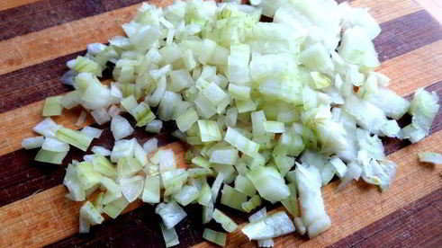 фриттата с макаронами и шпинатом