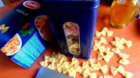 фриттата с макаронами и шпинатом