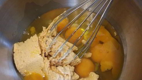 фриттата со спагетти из цукини