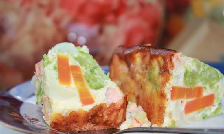 Рецепт итальянской фриттаты — рыбного омлета с овощами