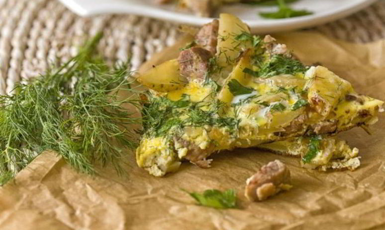 Рецепт крестьянского омлета