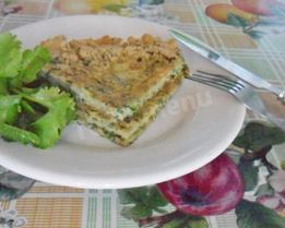 Кюкю из зелени