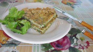 Кюкю из зелени