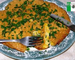 Мексиканский омлет с кукурузой