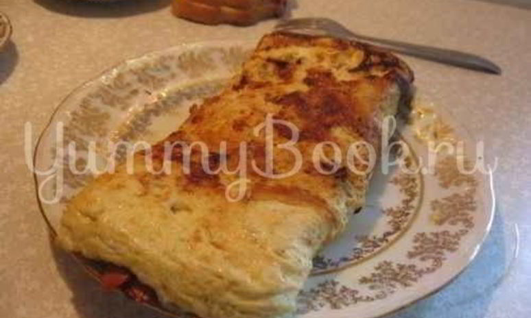 Рецепт омлета фаршированного