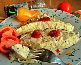 Омлет из пакета