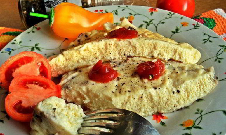 Рецепт омлета из пакета