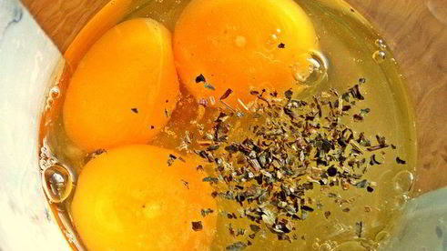 омлет из пакета