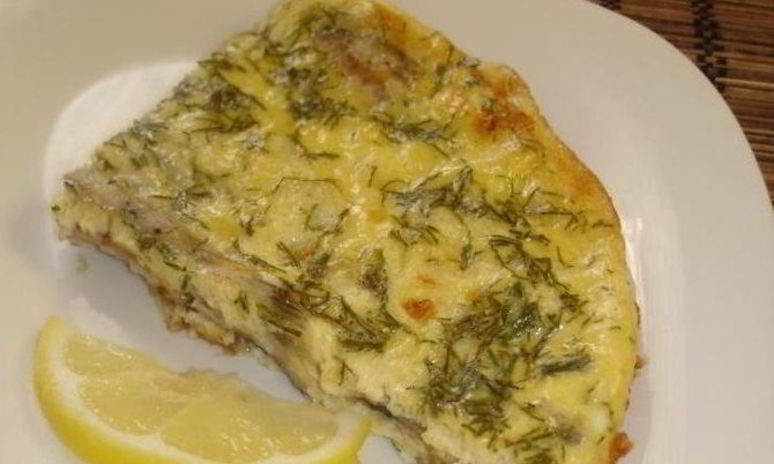 Рецепт омлета рыбного