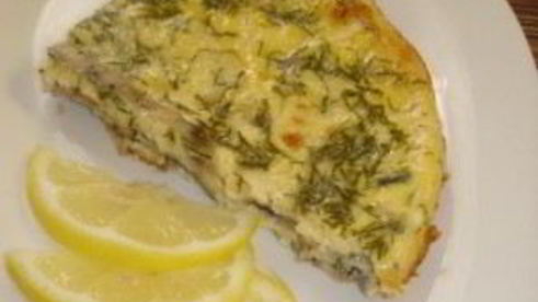 омлет рыбный