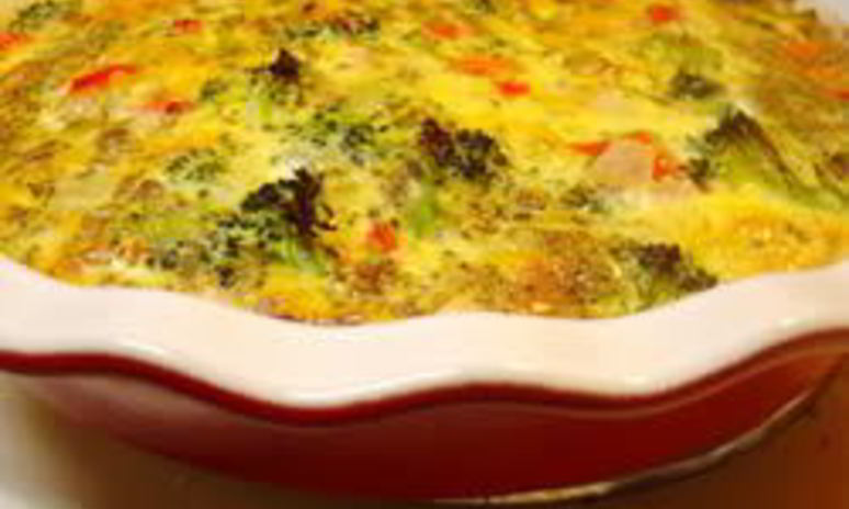 Рецепт омлета с брокколи и чечевицей