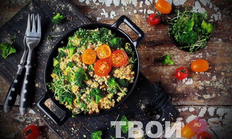 Рецепт омлета с брокколи