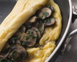 Омлет с грибами и эстрагоном