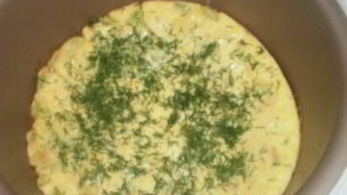 омлет с кабачками в мультиварке