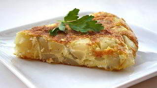 Омлет с картошкой в духовке