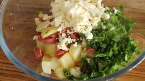 омлет с картошкой в духовке