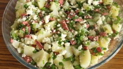 омлет с картошкой в духовке