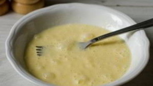 омлет с лисичками