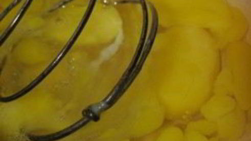 омлет с майонезом