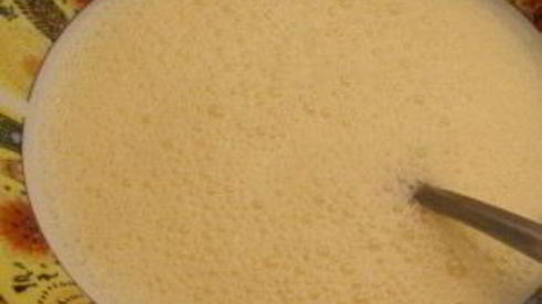 омлет с манкой