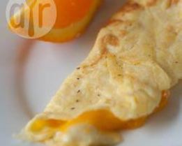 Омлет с сыром по-французски